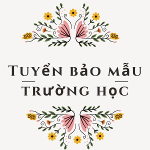 bảo mẫu trường học